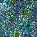 HFF Bali Batiks - Shell U2481-200 Blue Hawaiian - Cotton Batik Fabric