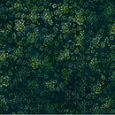 HFF Bali Batiks - Small Floral Mallard U2452-272 - Cotton Batik Fabric