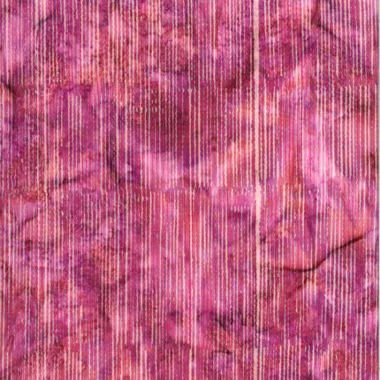 HFF Bali Batiks - Stripes Fuchsia U2462-23 - Cotton Batik Fabric