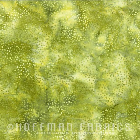 HFF Bali Chops 885-211 Green - Cotton Batik Fabric