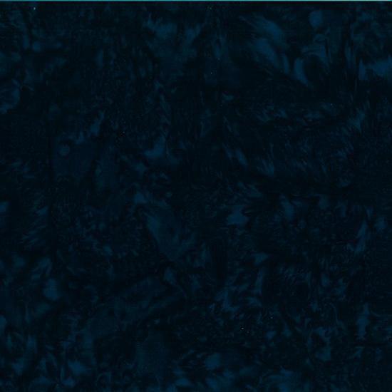 HFF 1895 Bali Watercolors Batik - 1895-703 Deep Teal - Cotton Fabric