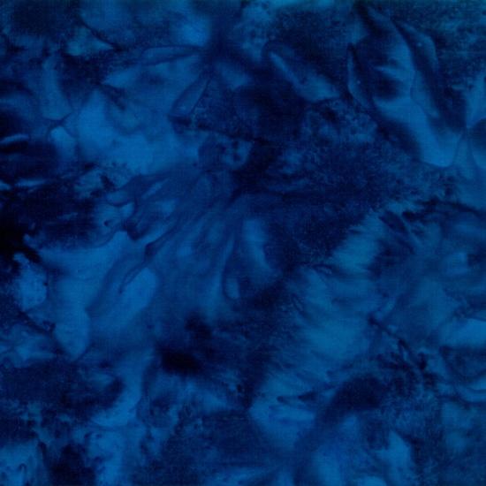HFF 1895 Bali Watercolors Batik 1895-230-Sapphire - Cotton Fabric
