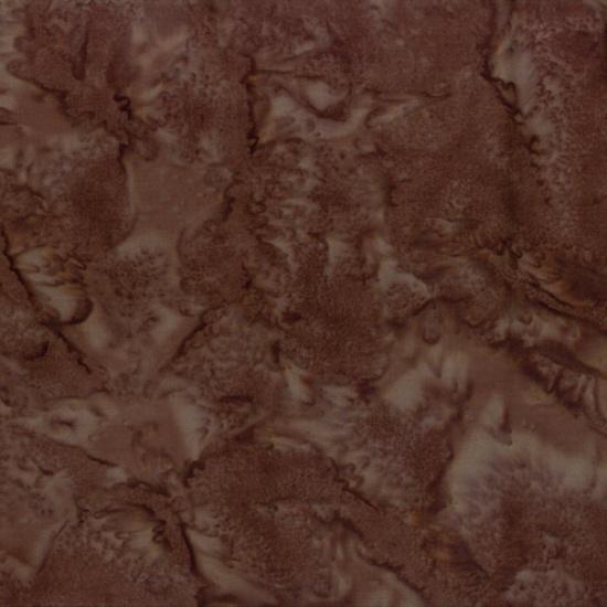 HFF 1895 Bali Watercolor Batiks -1895-51 CHESTNUT - Cotton Batik Fabric