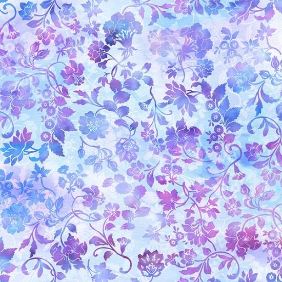 HFF Paisley in Love U5051-120 Hyacinth - Cotton Fabric