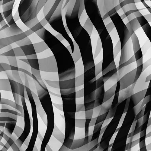 HG 108" Zebra Skins by Color Principle, 8915W-99 BW - cotton fabric