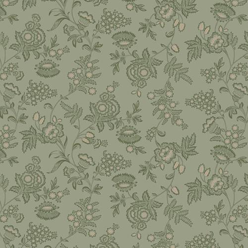 HG Cottage Linens 108" - 461-11 Agua - Cotton Fabric