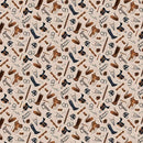 HG Cottonwood Stables - 3059-34 Tan - Cotton Fabric