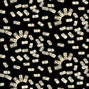 HG Game Night 708-99 Black - Cotton Fabric