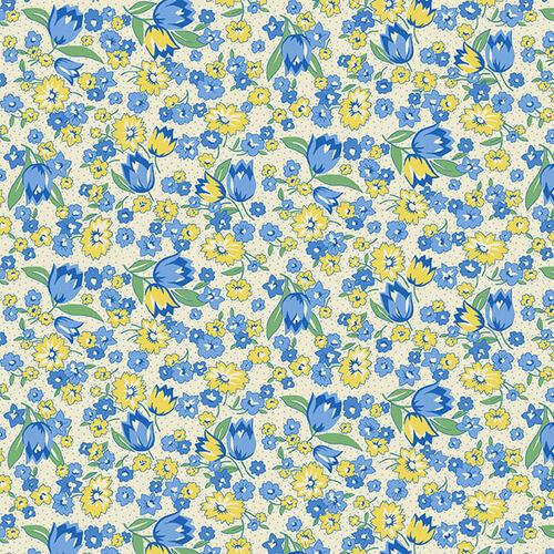 HG Nana Mae 6 - 361-14 Yellow - Cotton Fabric