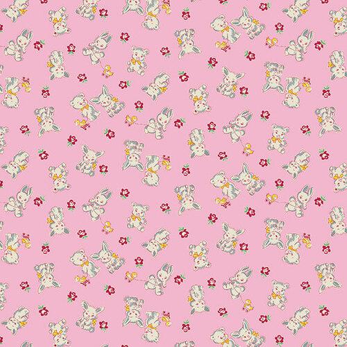 HG Nana Mae 6 - 367-22 Pink - Cotton Fabric