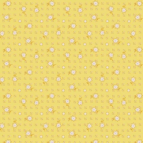 HG Nana Mae 6 - 368-44 Yellow - Cotton Fabric