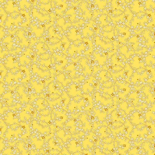 HG Nana Mae V 9690-44 Yellow - Cotton Fabric