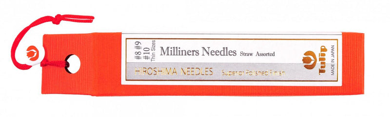 Hiroshima Milliners Straw Needles Assorted Thin Sizes - THN-083E