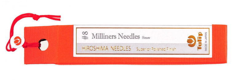 Hiroshima Milliners Straw Needles Size 8 - THN-079E