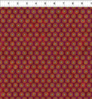 ITB Cosmos, 8COS-2 Red - Cotton Fabric