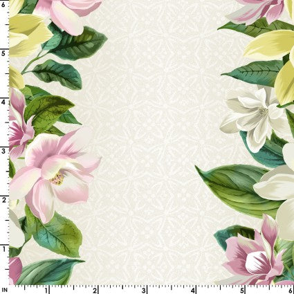 MAY Lanai 10221-E Cream - Cotton Fabric