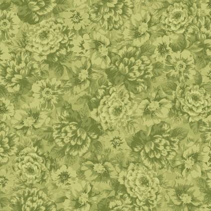 MAY Adelaide 10282-G Green - Cotton Fabric