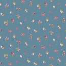 MAY Adelaide 10285-B Blue - Cotton Fabric
