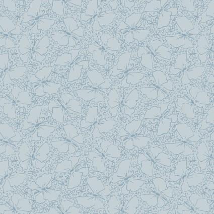 MAY Adelaide 10286-B Blue - Cotton Fabric