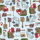 MAY Readerville 10233-B - Cotton Fabric