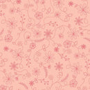 MAY Vintage Flora 10334-P Pink - Cotton Fabric