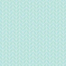 MAY Vintage Flora 10337-Q Aqua - Cotton Fabric