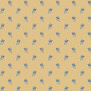MB Back in the Day R570503-BLUE - Cotton Fabric