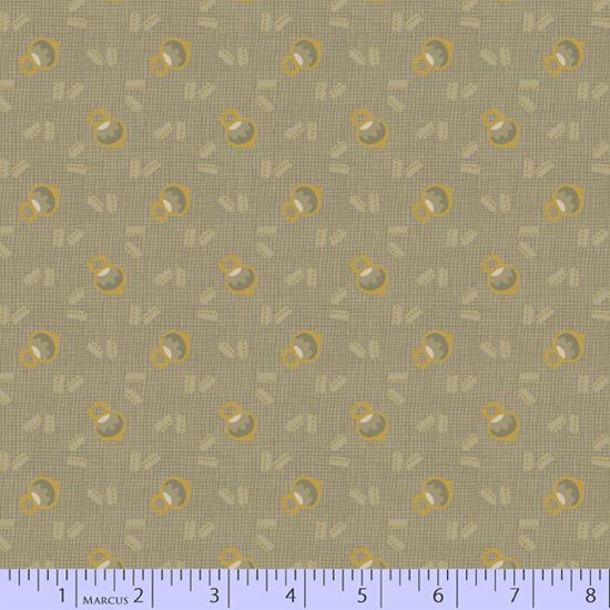 MB Brick, 662-1047 Tan - Cotton Fabric