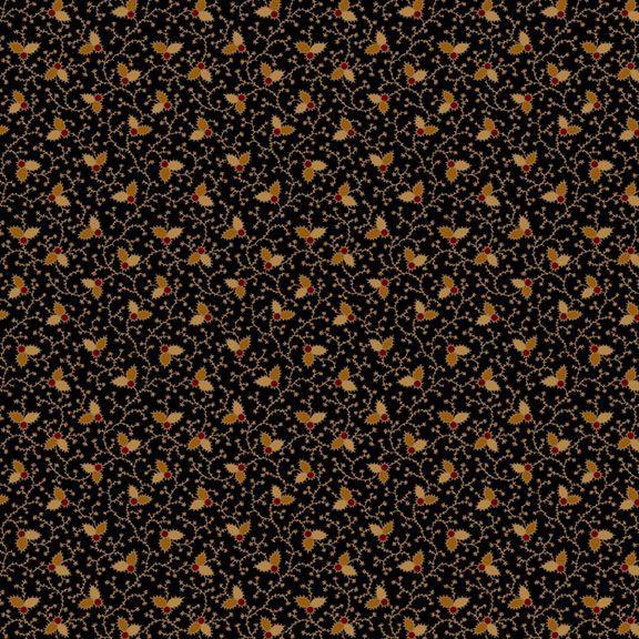 MB Butternut and Peppercorn R170525-BLACK - Cotton Fabric