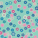 MB Carousel - R470270D-AQUA - Cotton Fabric