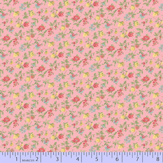 MB Collectable Calicos 0873-0125 Rose - Cotton Fabric