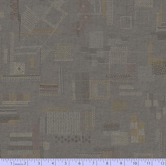 MB Faded & Stitched - 0765-0145 Stitched - Cotton Fabric