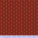 MB Indigo & Madder 0909-0157 Red - Cotton Fabric