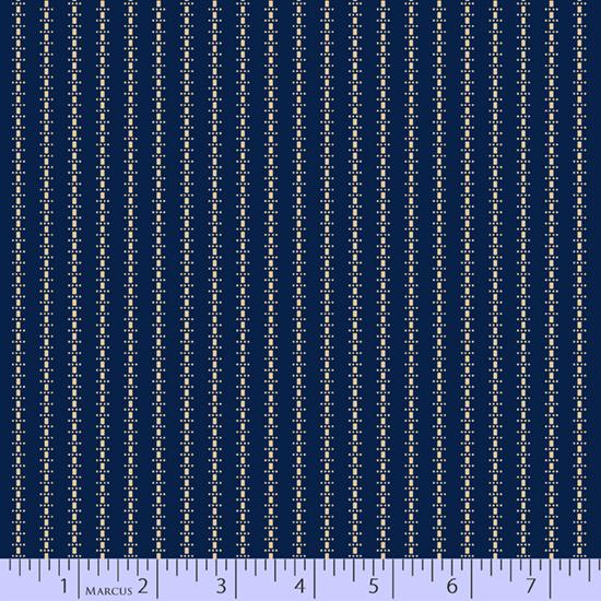 MB Little Companion Shirtings 0943-0110 Navy - Cotton Fabric