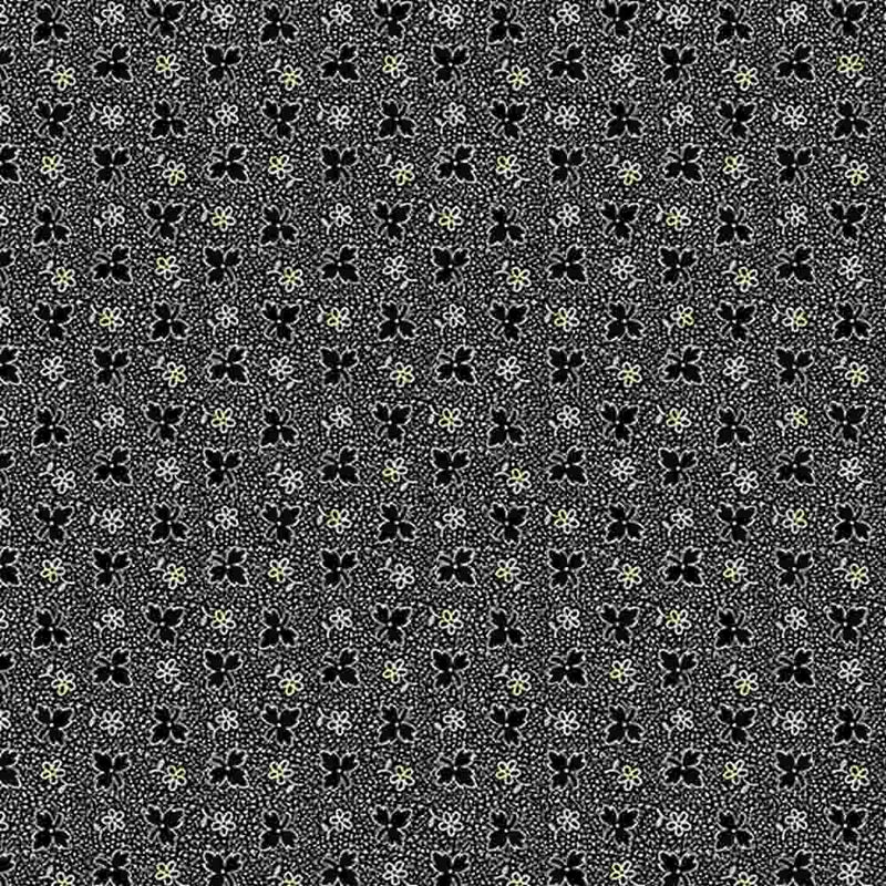 MB Midnight Lace R220333-BLACK - Cotton Fabric