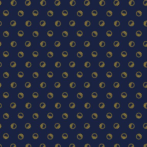 MB Paula's Companions II - R220312-NAVY - Cotton Fabric