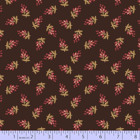 MB R22 Madison Square - 0845-0113 Brown - Cotton Fabric