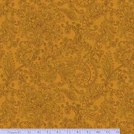 MB Spice Bazaar R2113-GOLD - Cotton Fabric