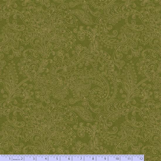 MB Spice Bazaar R2113-GREEN - Cotton Fabric