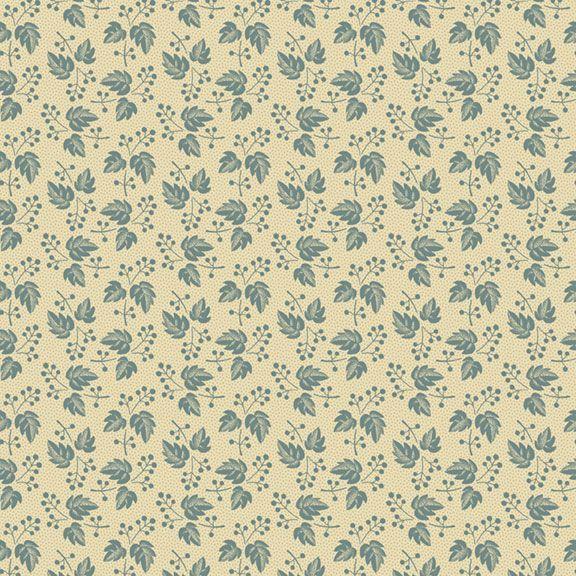 MB Villa Flora R220485-BLUE - Cotton Fabric