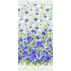 MM Floral Fantasy CX10228-BLUE - Cotton Fabric