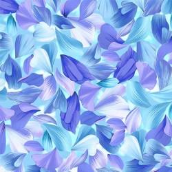 MM Floral Fantasy CX10235-CLOU Blue - Cotton Fabric