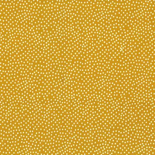 MM Garden Pindot Gold CX1065-GOLD - Cotton Fabric