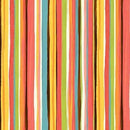 MM Happy Birthday Happy Stripe CX10900-MULT - Cotton Fabric