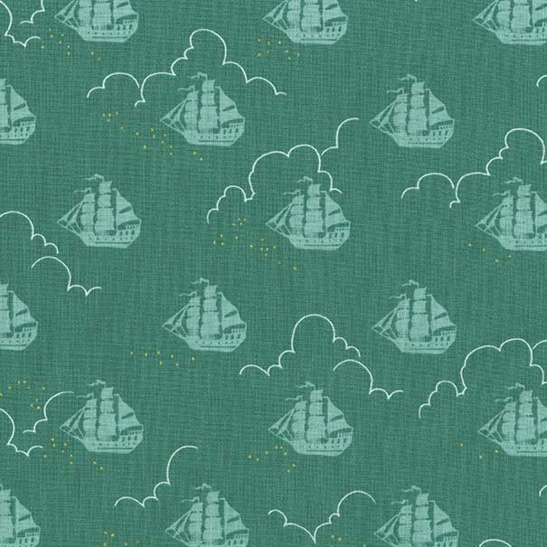 MM Jolly Roger MD7941-FERN-D - Cotton Fabric