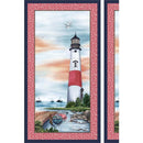 MM Lighthouse Panel, DCX9112-SHEL-D - Cotton Fabric