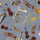 MM Pitch Perfect DCX10472-GRAY - Cotton Fabric