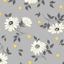 MM Ups-A-Daisy CX10435-GRAY - Cotton Fabric
