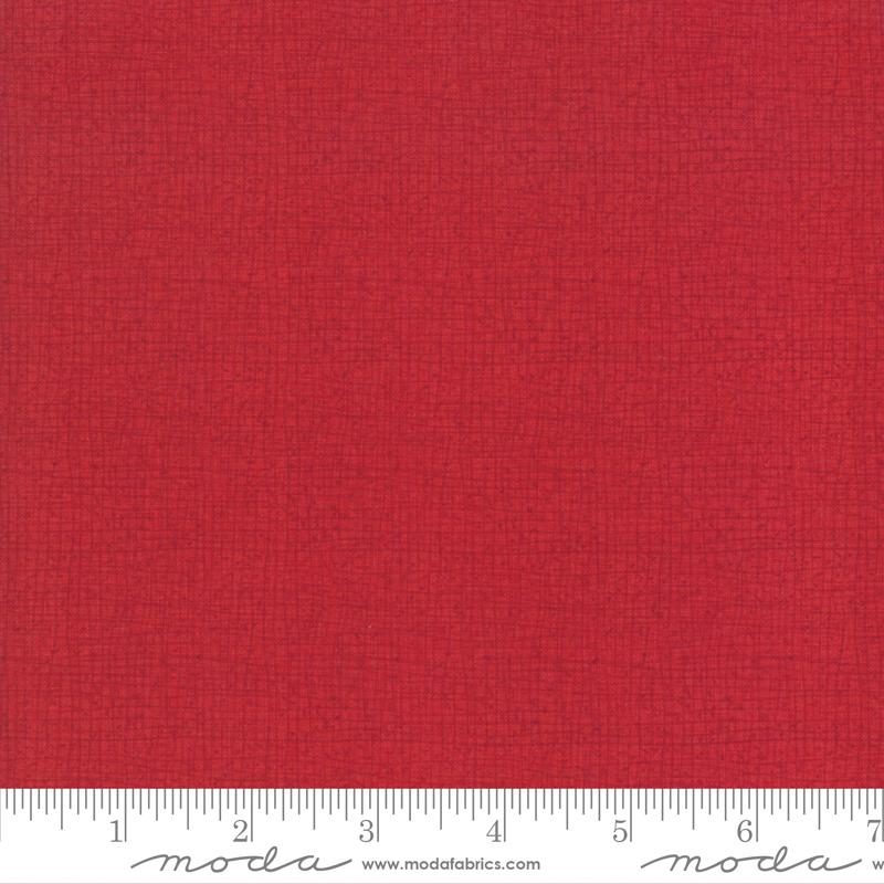 MODA 108" Thatched - 11174-119 Scarlet - Cotton Fabric