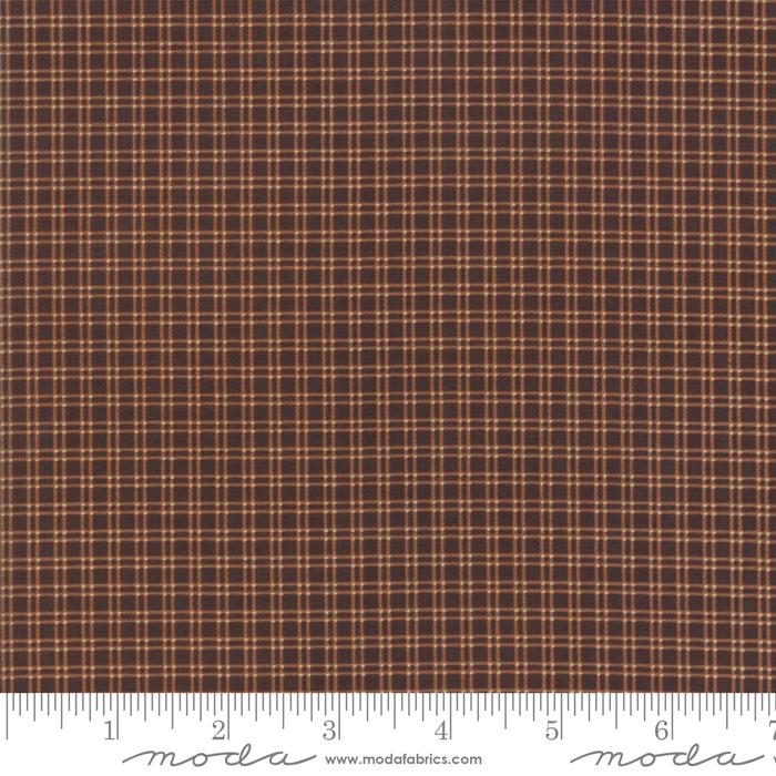 MODA 38088-18 Lancaster Dark Brown Quilt Fabric